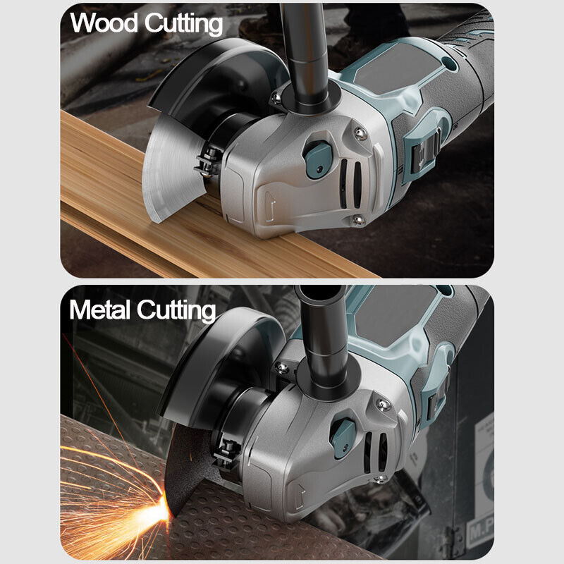 125mm Brushless Angle Grinder Cutting Machine Polisher For Makita 18V Battery 4