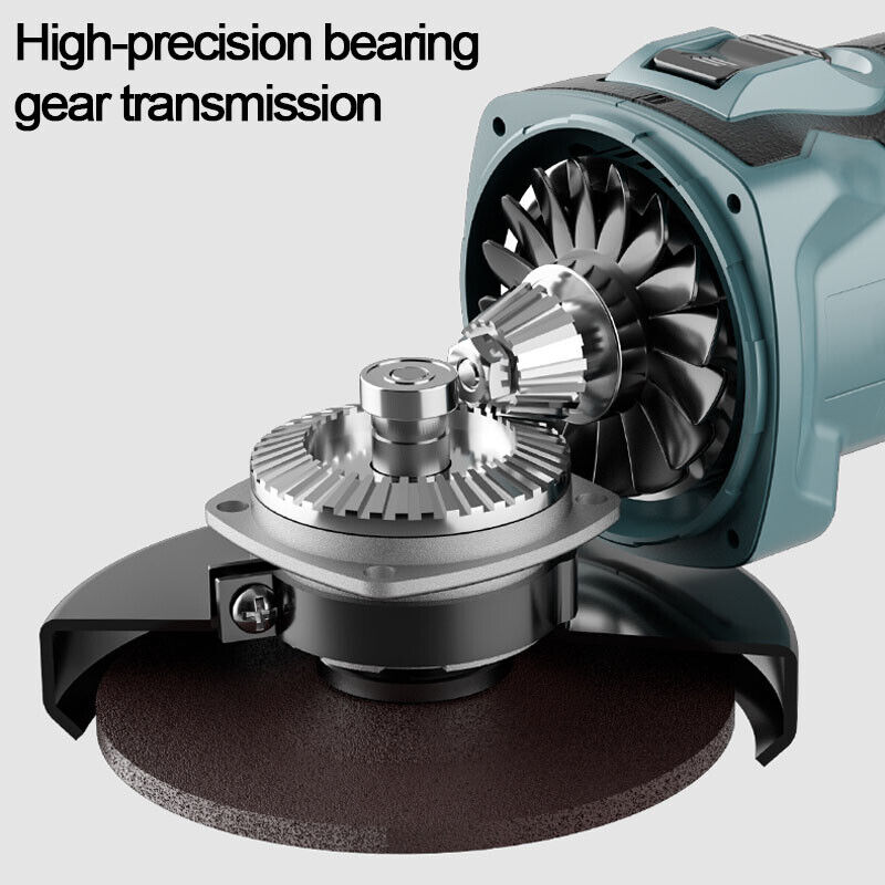 125mm Brushless Angle Grinder Cutting Machine Polisher For Makita 18V Battery 8