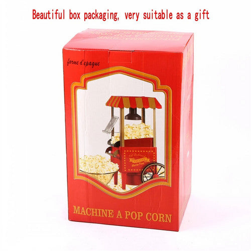 Electric Home Popcorn Machine Classic Car Corn Popper Maker For Kid Gift 11
