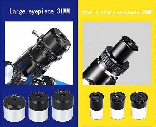 Pro Astronomical Telescope 114mm Aperture 875X Zoom HD High Resolution 7
