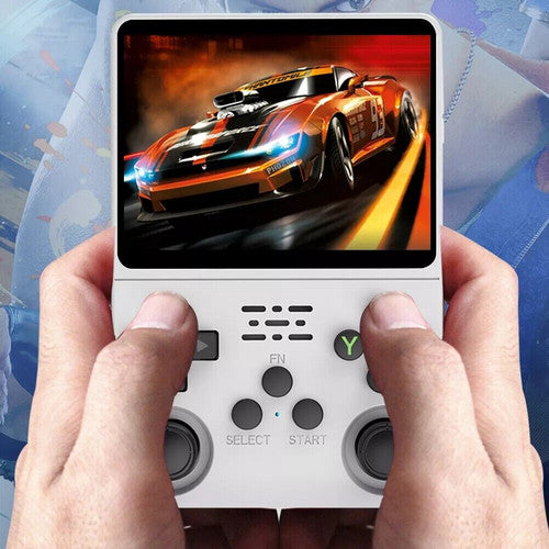 White Portable  Retro Handheld Game Console 128GB 10000+ Games Retro Handheld Games 3