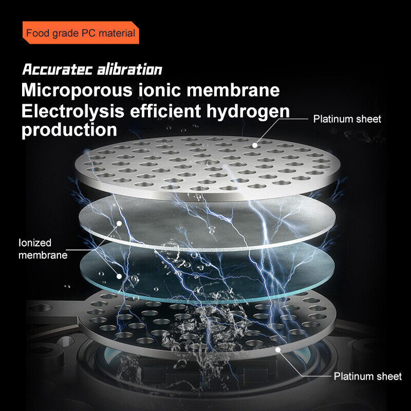 Random Color Hydrogen Water Bottle 1.5L Hydrogen Rich Portable Rich Hydrogen Water Generator 4