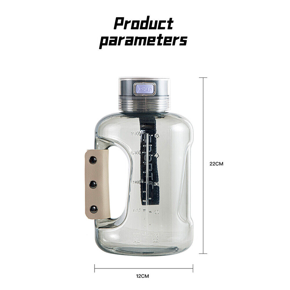 Random Color Hydrogen Water Bottle 1.5L Hydrogen Rich Portable Rich Hydrogen Water Generator 8
