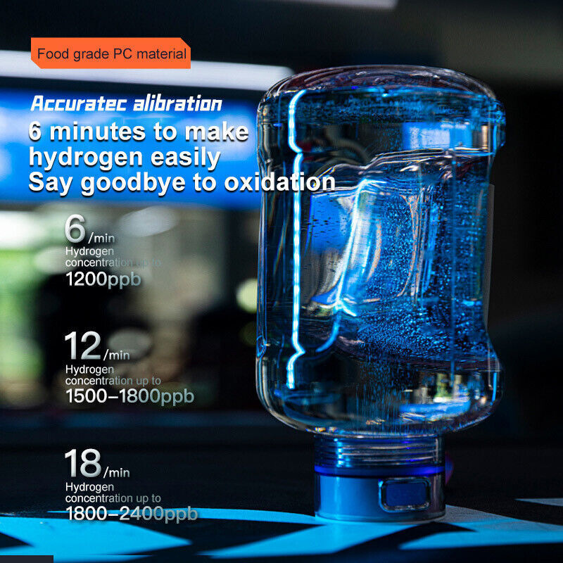 Random Color Hydrogen Water Bottle 1.5L Hydrogen Rich Portable Rich Hydrogen Water Generator 3