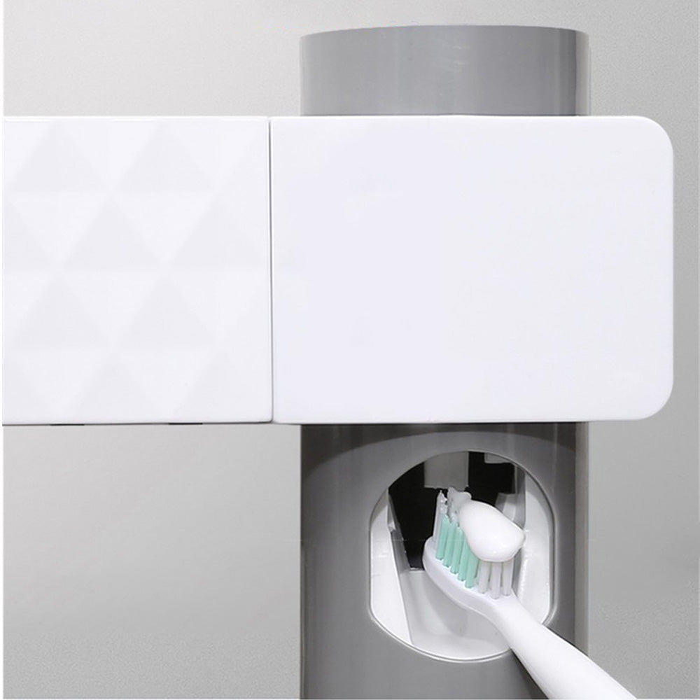 UV Lamp Sterilizer Toothbrush Holder Bathroom Automatic Toothpaste Health Clean 5