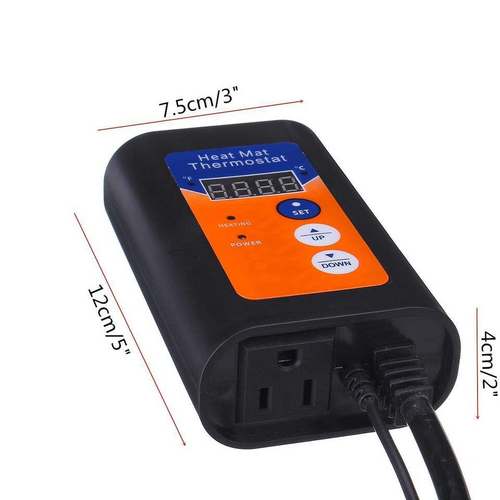 Thermostat Controller Seedling Heat Mat Heating Pad Plant Seed Start AU PLUG 6