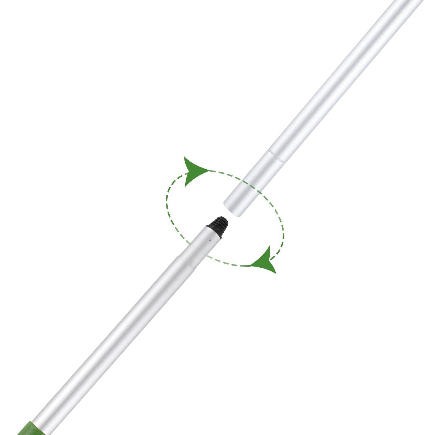 Green Floor Squeegee WiperBroom Floor Tile Cleaning Household Extendable Handle 6