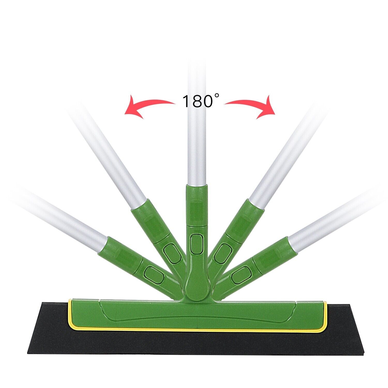 Green Floor Squeegee WiperBroom Floor Tile Cleaning Household Extendable Handle 9