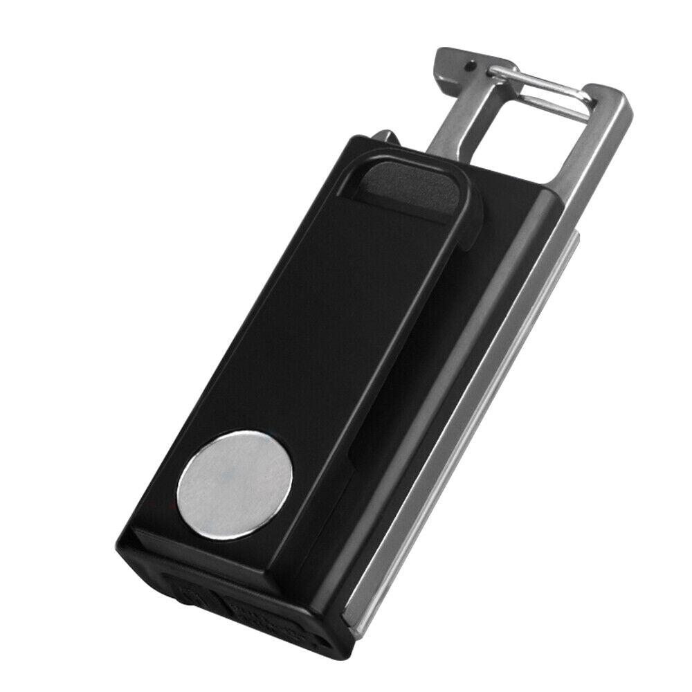 Mini Flashlight Keychain USB Rechargeable Cob Waterproof Portable Led Work Light 8