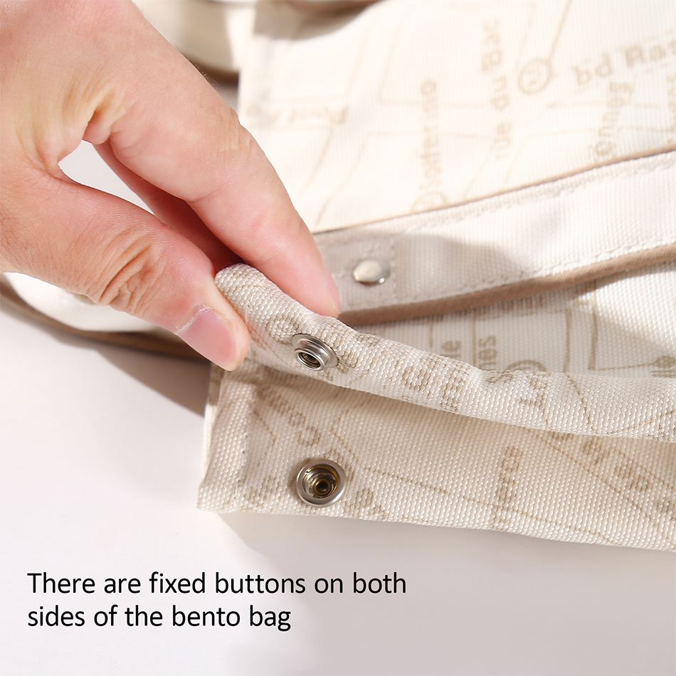 Portable 22*11.5*25cm Insulated Lunch Bag Food Container Picnic Storage Handbag 9