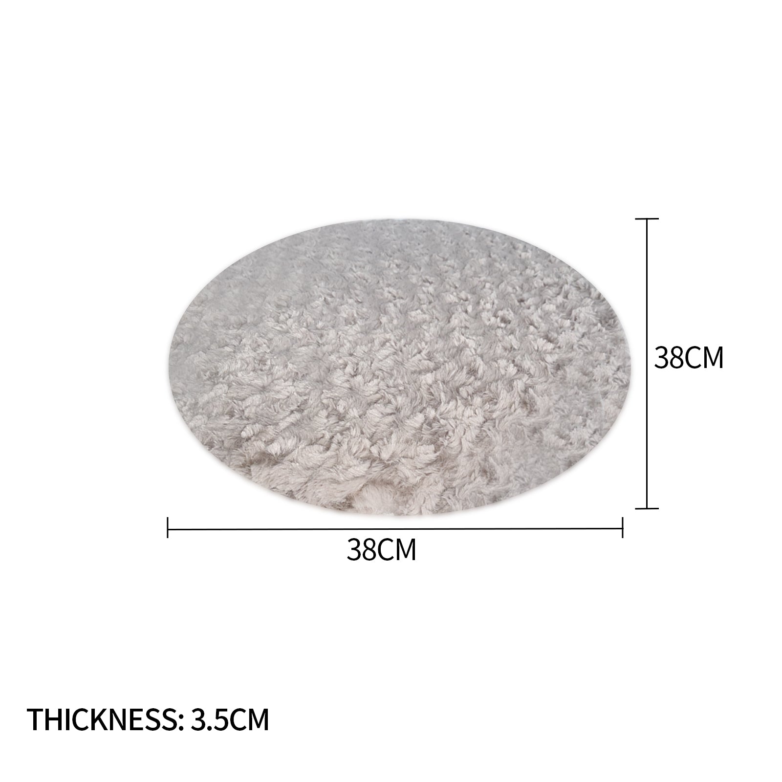 Seat Cushions Outdoor Indoor Cushion  Round Soft Chair Pad 5