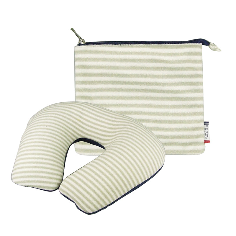 Inflatable U Shaped Travel Neck Pillow Portable Car Flight Head Rest Cushion 3