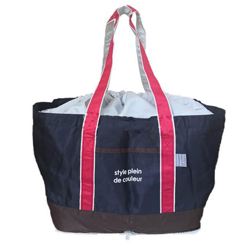 Large Supermarket Shopping Bag Eco Grocery Shoulder Bag Tote Foldable Reusable 3