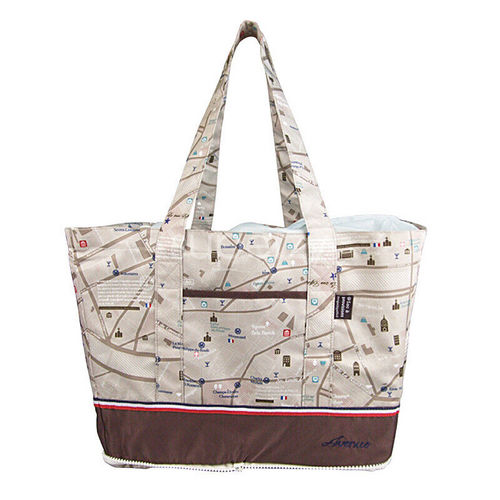 Large Supermarket Shopping Bag Eco Grocery Shoulder Bag Tote Foldable Reusable 3