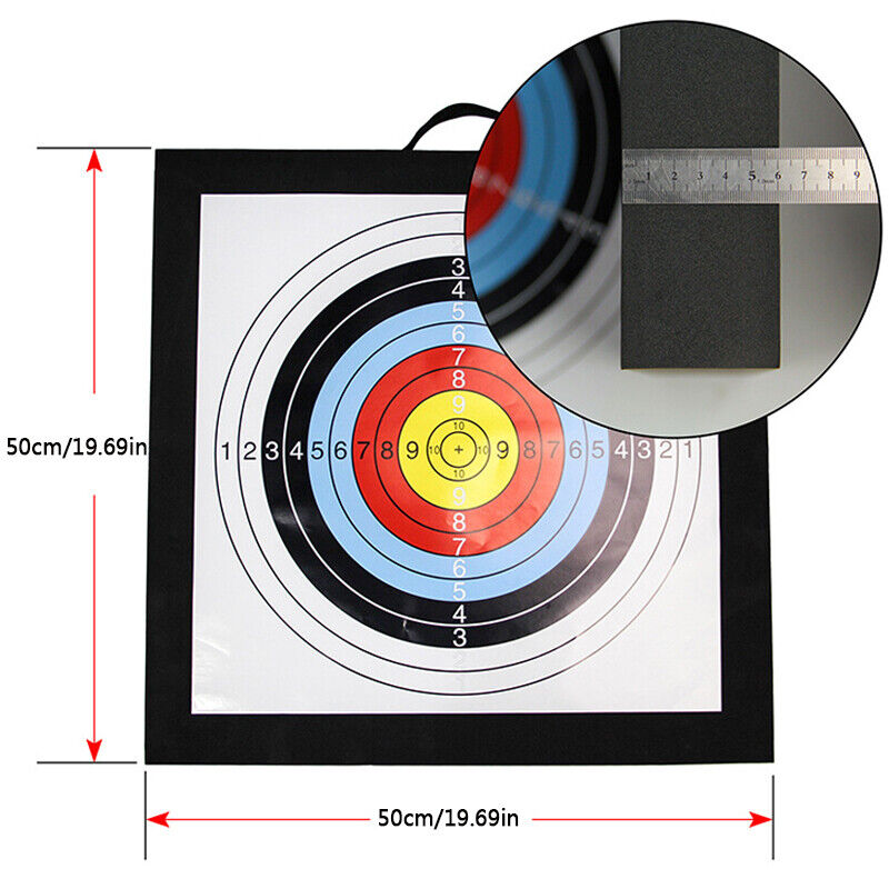 Archery Target Foam High Density Shooting Practice Board Bow Shooting Target 9