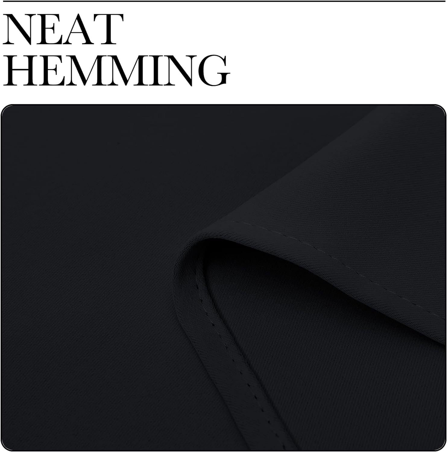 2X Blockout Curtains 100% Blackout Window Curtain Draperies Pair Eyelet 3 Layers 132CM(W) x 114CM(D) 7