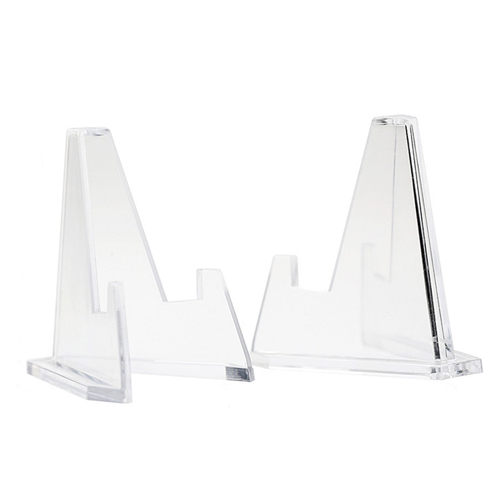 20pcs S Acrylic Clear Stand for Trading Card PSA Pokemon Card Holders Stand 4