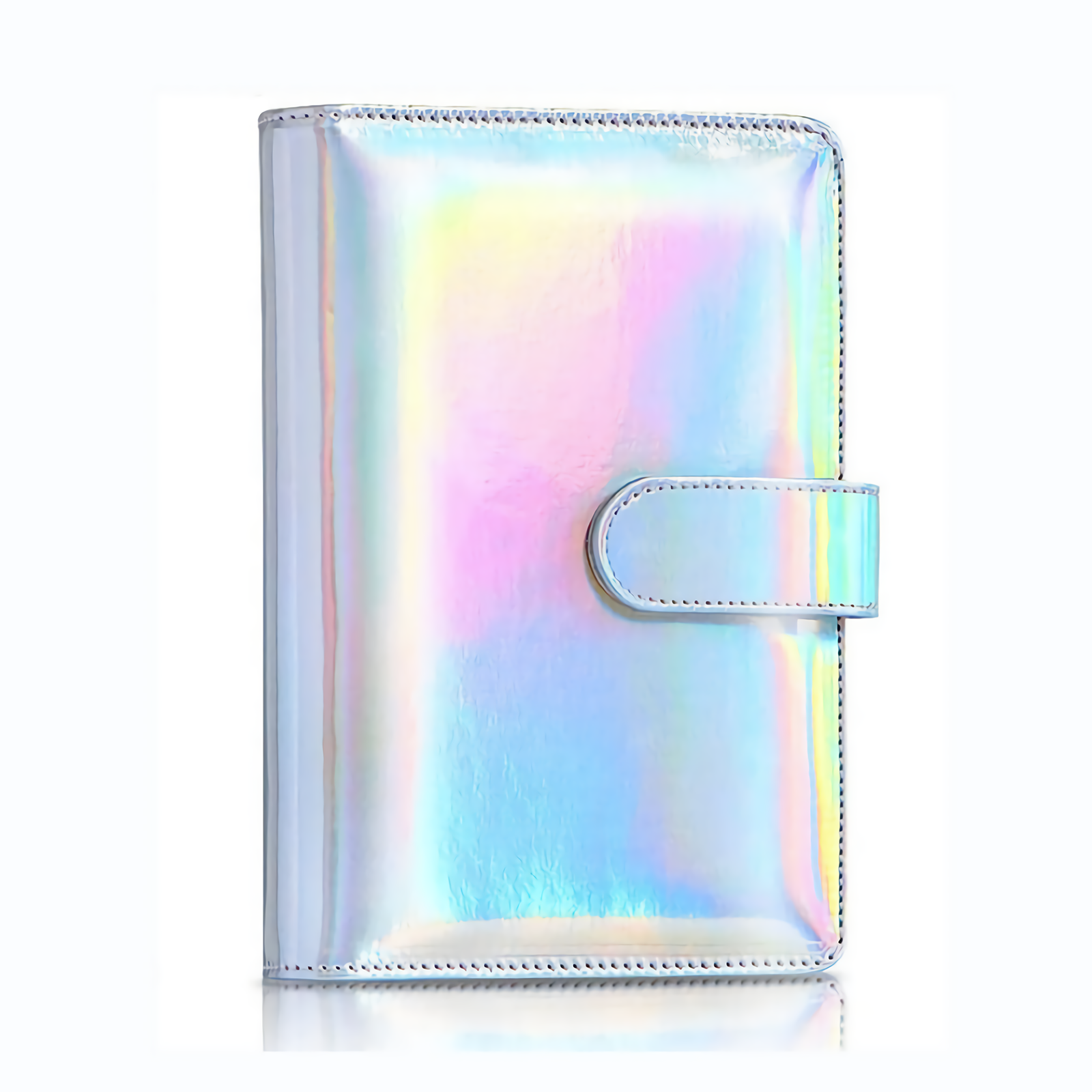 A6 PU Leather Notebook Binder Budget Planner Organizer Cover Cash Pockets Sheets 6