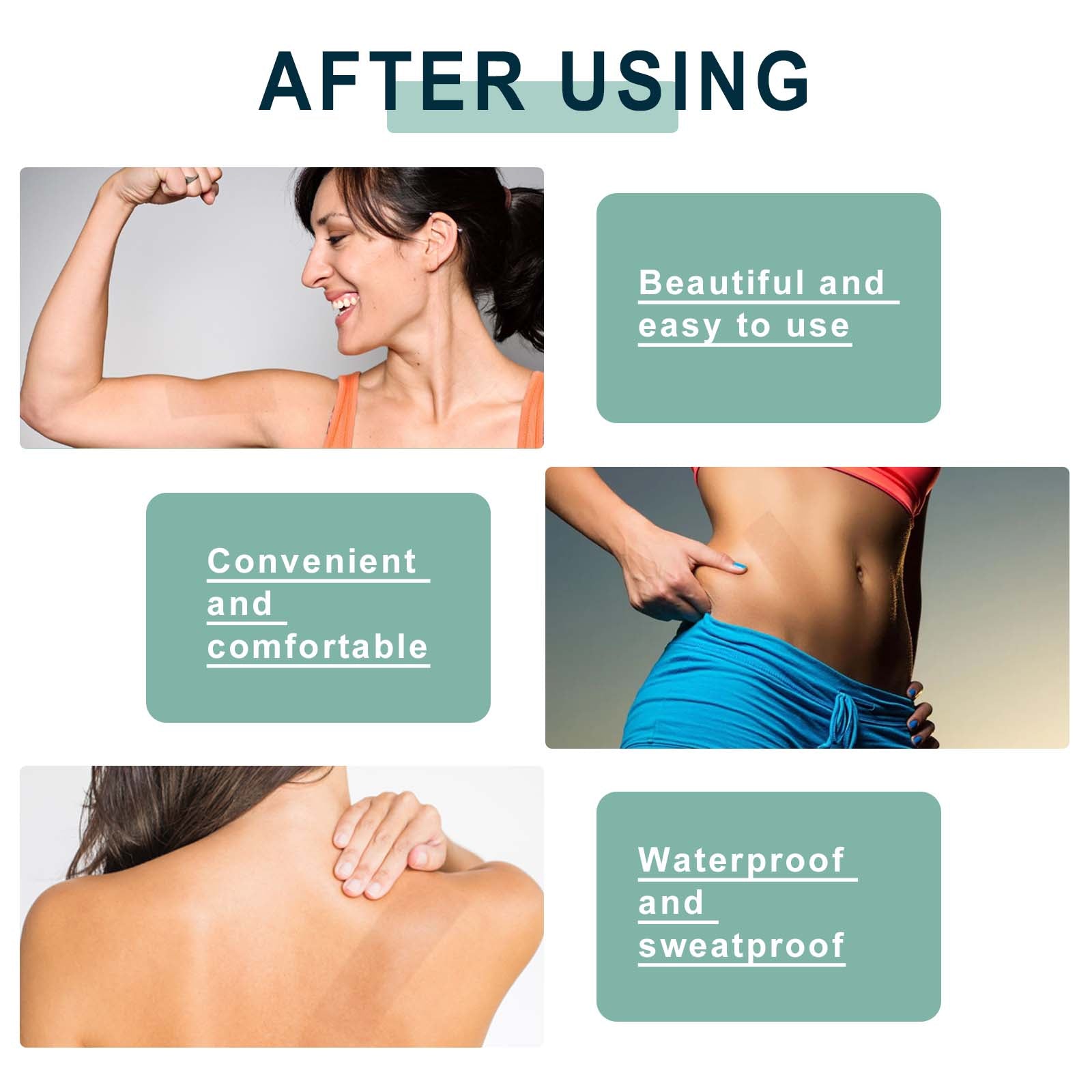 South moon Birthmark Skin Tone Concealer, Cover Body Scars Tattoo Spots Waterproof Color Masking Tape 7