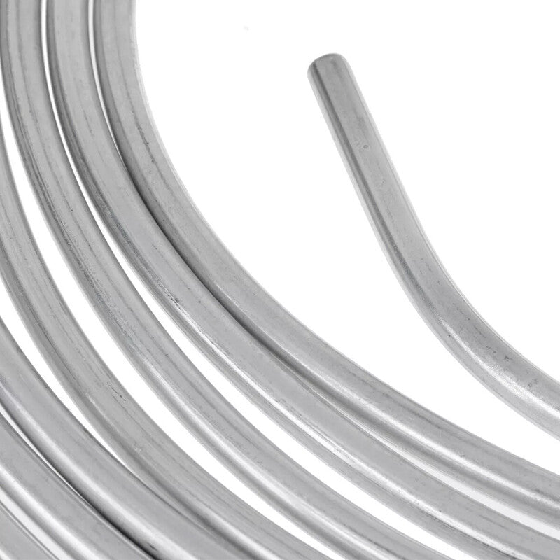 2 Packs 3/16 inch Brake Line Kit 25Ft Tube Rolls Zinc Steel with 32 Fittings NEW 4