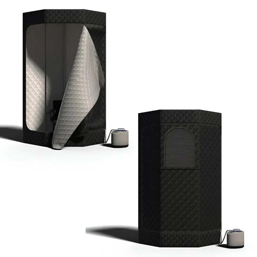 Home Portable Steam Sauna Tent w/Remote Control Foldable Chair Loss Weight AU 6