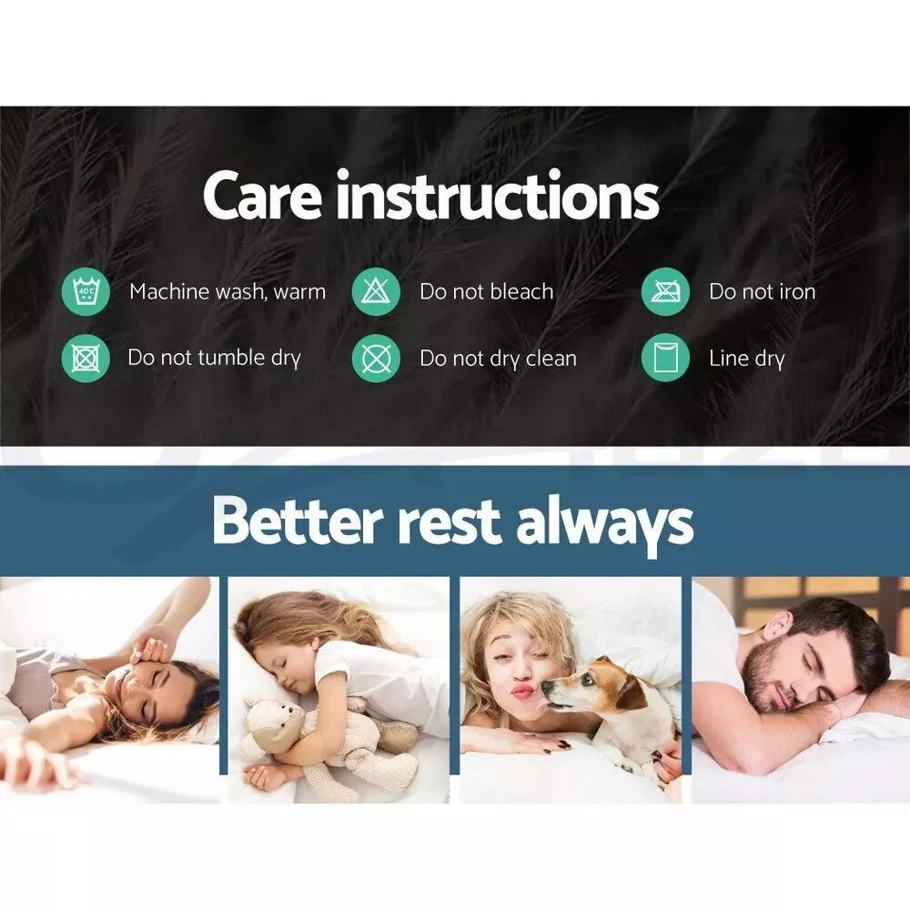 5CM Bedding Luxury Pillowtop Mattress Topper Mat Pad Antibacterial and dust mite-resistant Queen:153*203cm 4