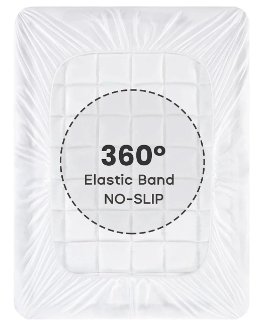 5CM Bedding Luxury Pillowtop Mattress Topper Mat Pad Antibacterial and dust mite-resistant Single:92*188 10