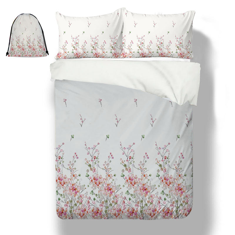 Home Textile Four Piece Set Three Piece Set Bedding Flower Series Double size 3