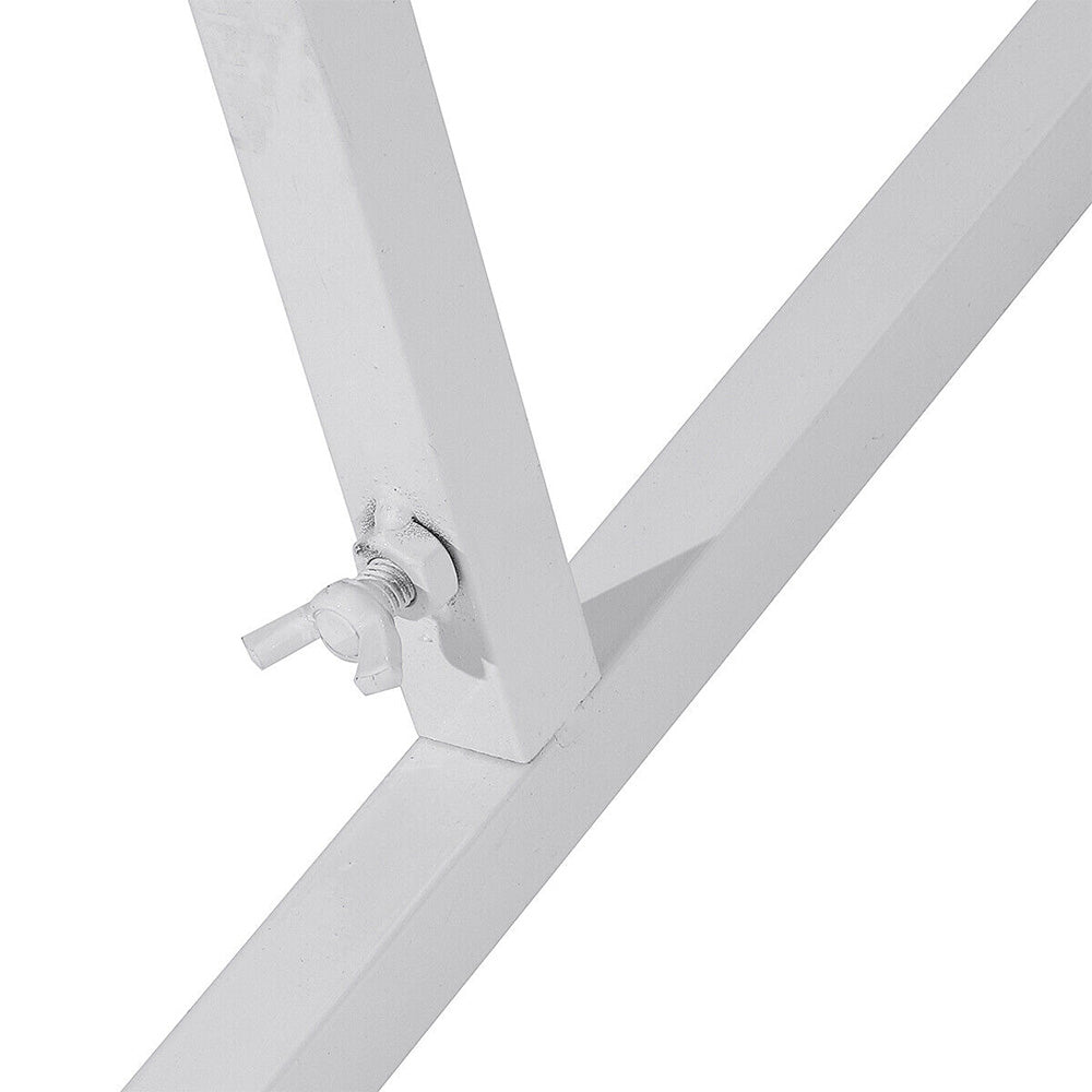 Wedding Arch White Square Backdrop Flower Display Stand Background 2.2M 5