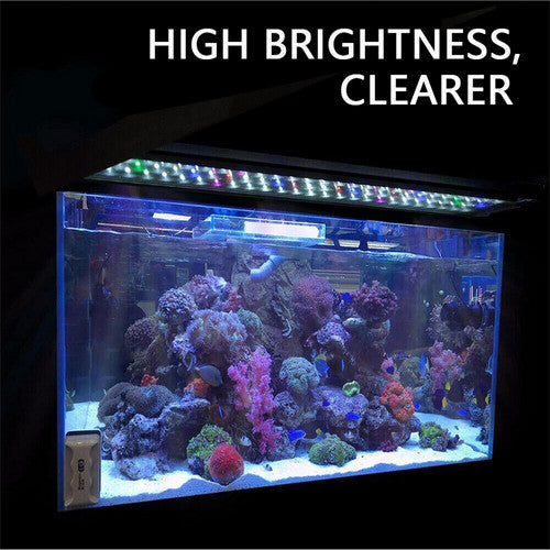 2Sets LED Light 40cm Full Spectrum Aquarium Lighting Aqua Plant Fish Tank Lamp 15W 6