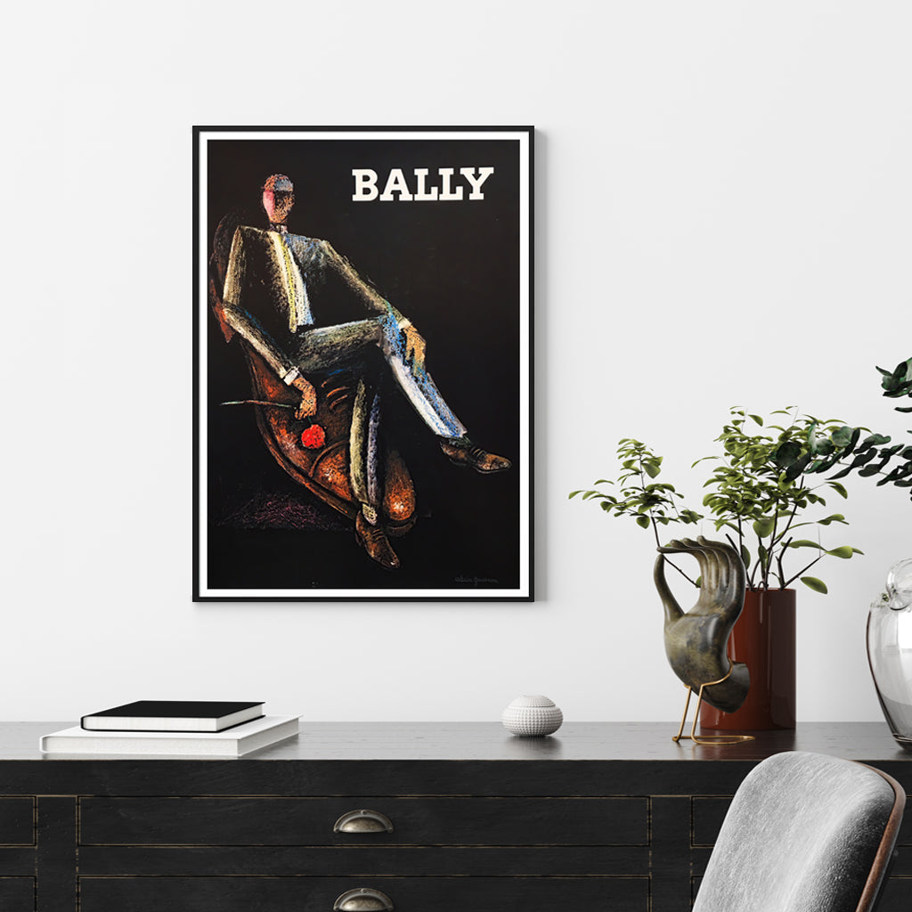 Wall Art 50cmx70cm Bally Man & Woman 2 Sets Black Frame Canvas 5