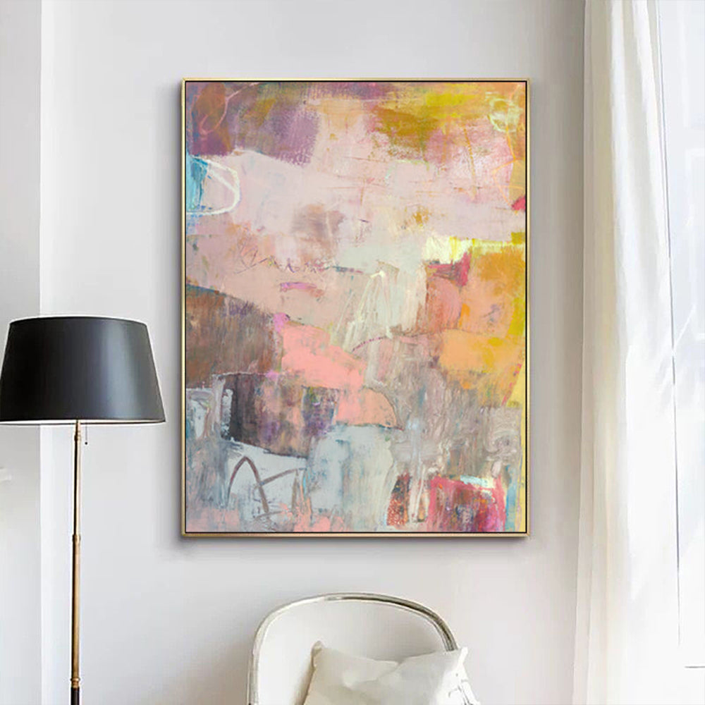 Wall Art 40cmx60cm Lann II Gold Frame Canvas 4