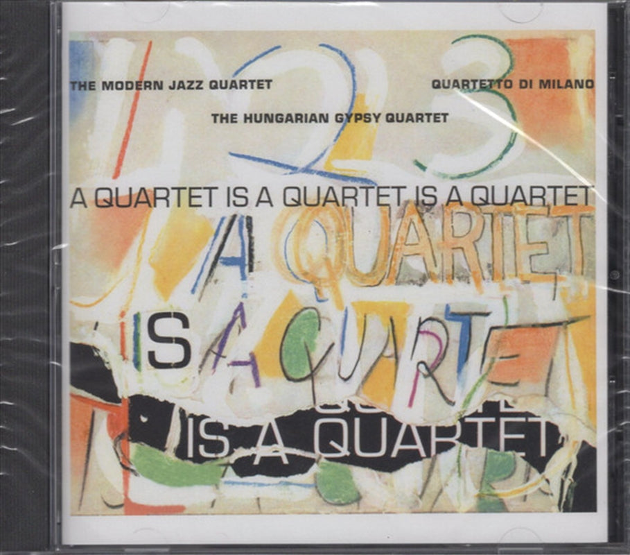 Quartet Is A Quartet Is A Quar - Modern Jazz Quartet Cd Album 1