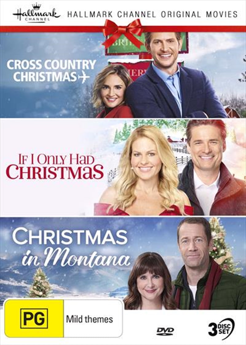 Hallmark Christmas - Cross Country Christmas / If I Only Had Christmas / Christmas In Montana - Coll DVD 1
