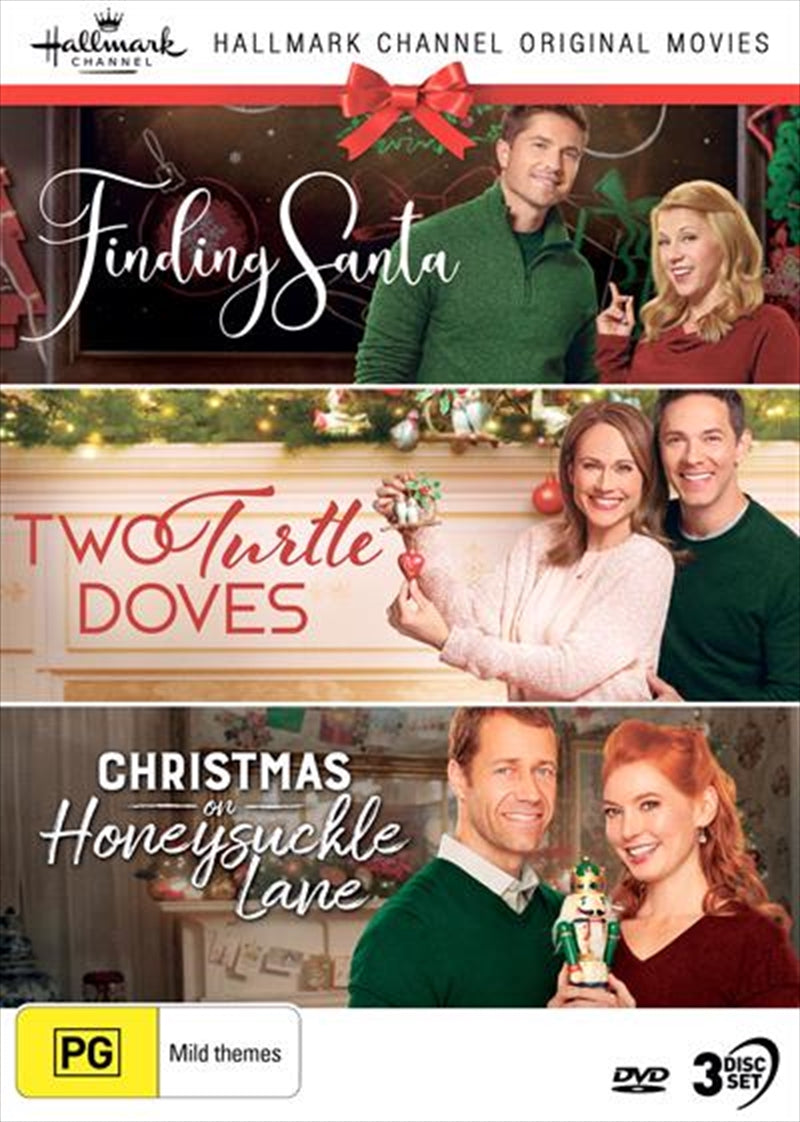 Hallmark Christmas - Finding Santa / Two Turtle Doves / Christmas On Honeysuckle Lane - Collection 2 DVD 1