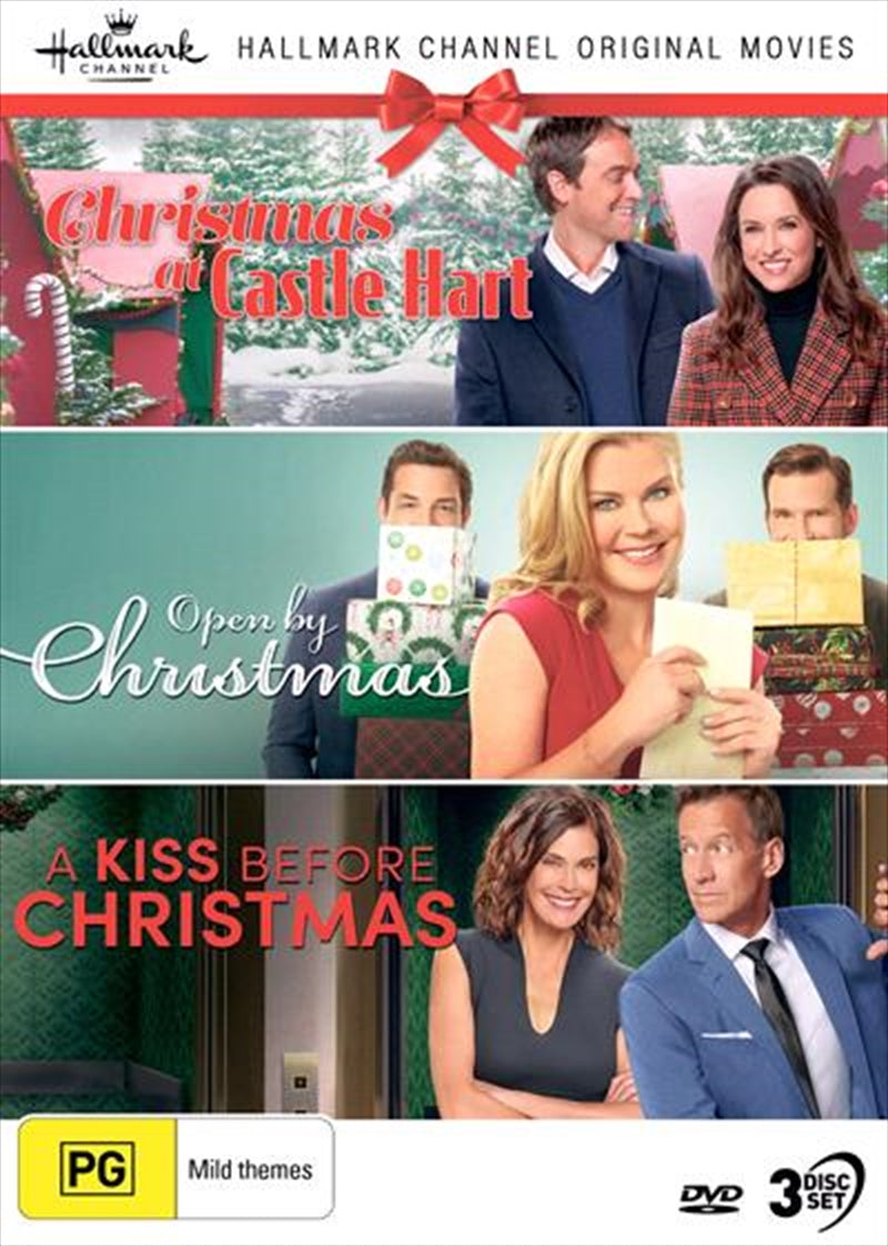 Hallmark Christmas - Christmas At Castle Hart / Open By Christmas / A Kiss Before Christmas - Collec DVD 1