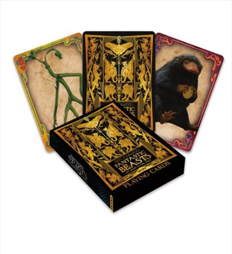 Fantastic Beasts Playing Cards