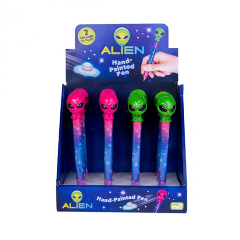 Polyresin Pens Alien