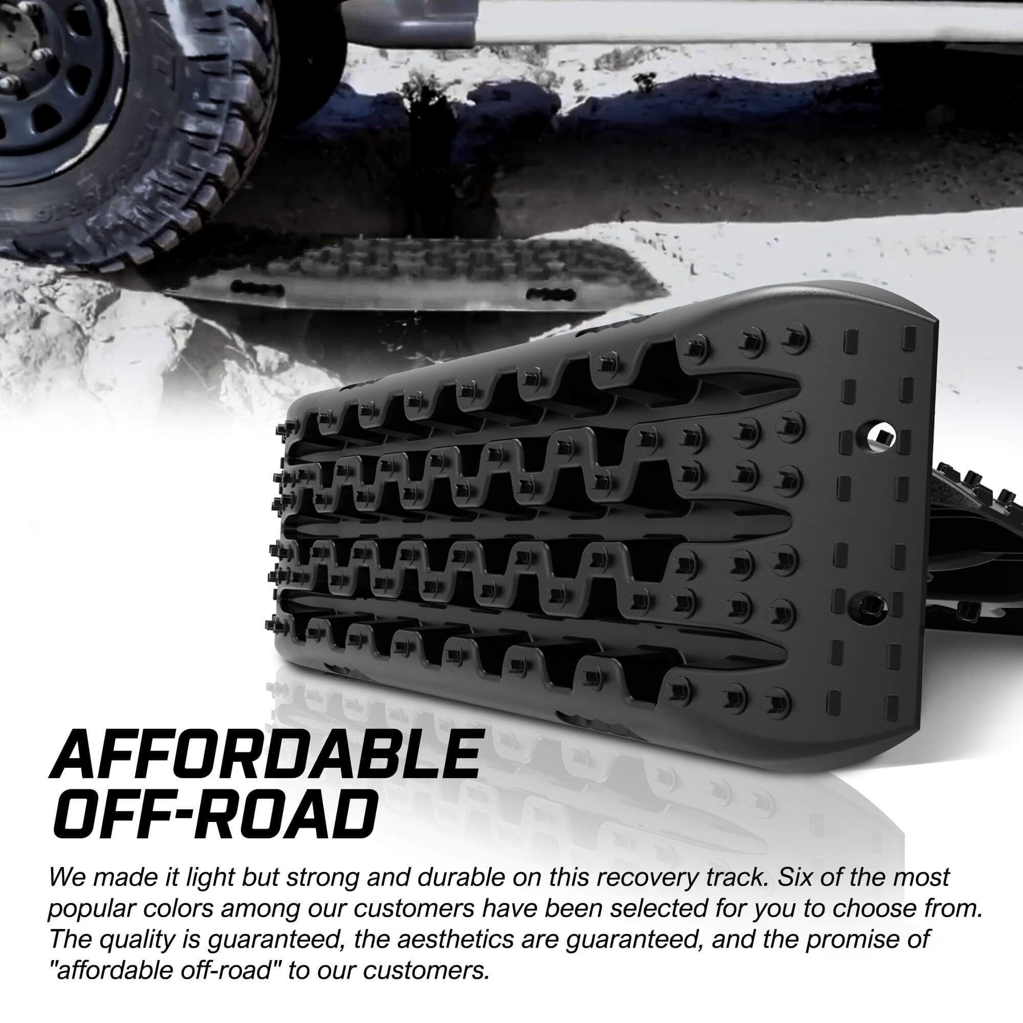 X-BULL Recovery Tracks Boards 10T 4PCS Snow Mud Essential Car Vehicle 4WD Carry Bag 9