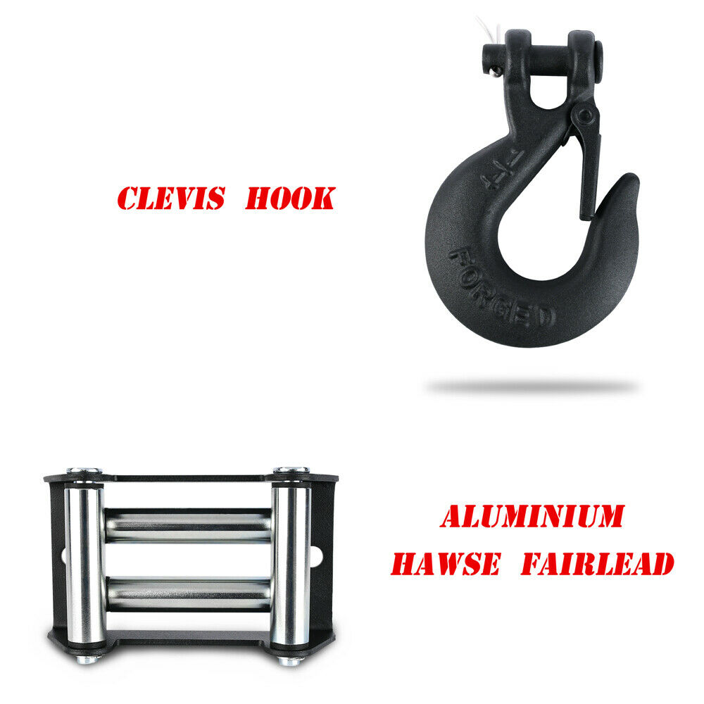 X-BULL Electric Winch 3000lbs/1360kg Wireless 12V Steel Cable ATV 4WD BOAT 4X4 5