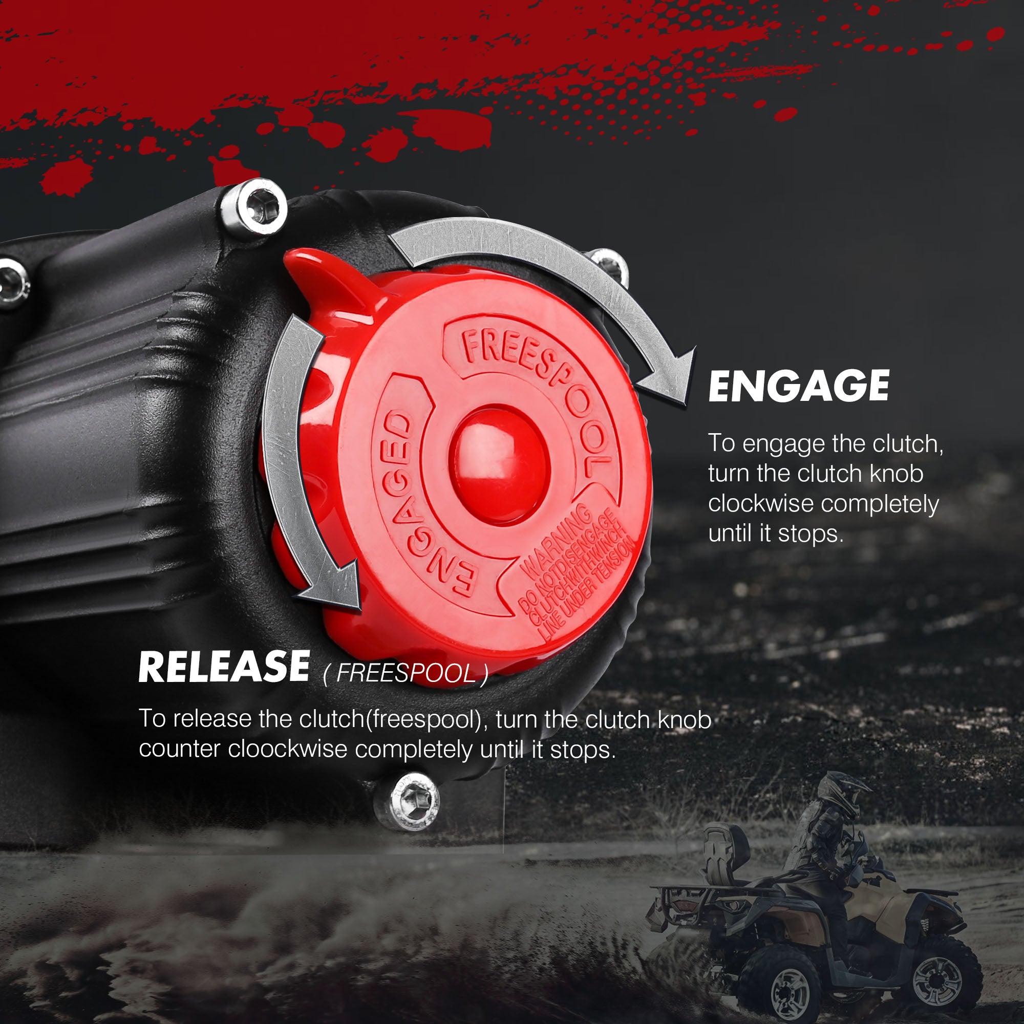 X-BULL 12V Electric Winch 5000LBS Wireless Steel Cable ATV Boat With 13M Synthetic Rope 7