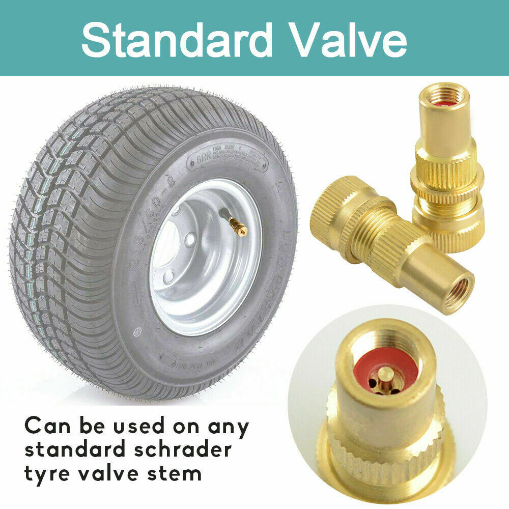 X-BULL Tyre Deflators Brass Air Deflator 0-60 PSI Tire Valve Core Tool Automatic 7