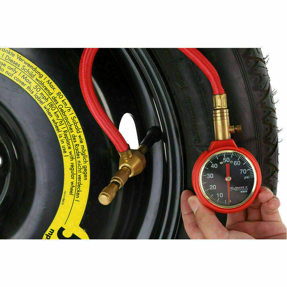 X-BULL Tyre Deflator Tire Air Deflators Rapid With Pressure Gauge Valve Tool 4WD 3