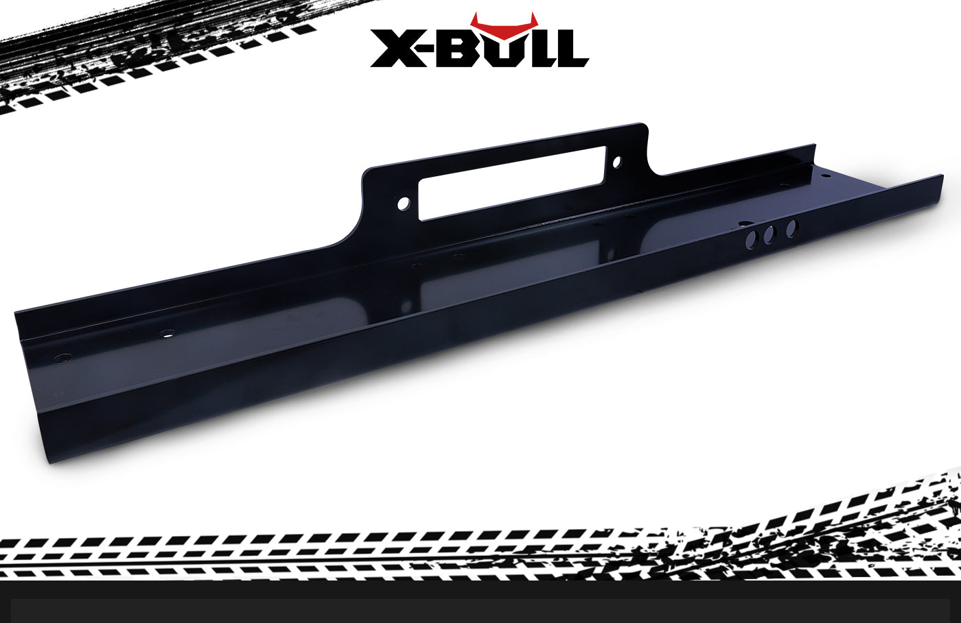 X-BULL Winch Mounting Plate Cradle 8000-13000lbs New Universal Truck TrailerATV 23