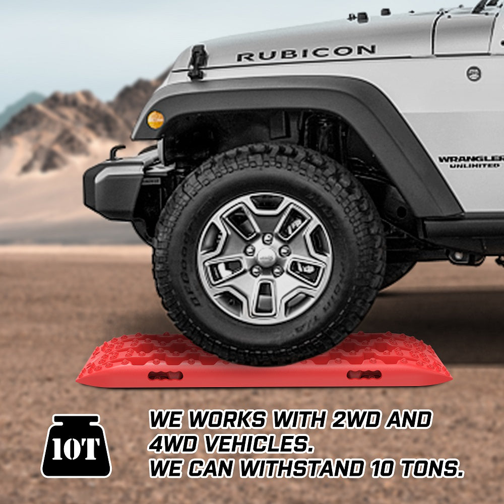 X-BULL Recovery tracks Sand tracks KIT Carry bag mounting pin Sand/Snow/Mud 10T 4WD-red Gen3.0 3