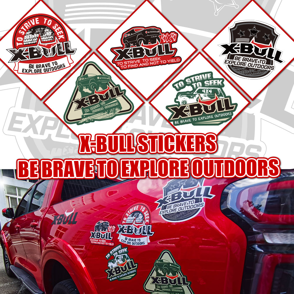X-BULL Recovery Kit 4X4 Off-Road Kinetic Rope Snatch Strap Winch Damper 4WD13PCS 9