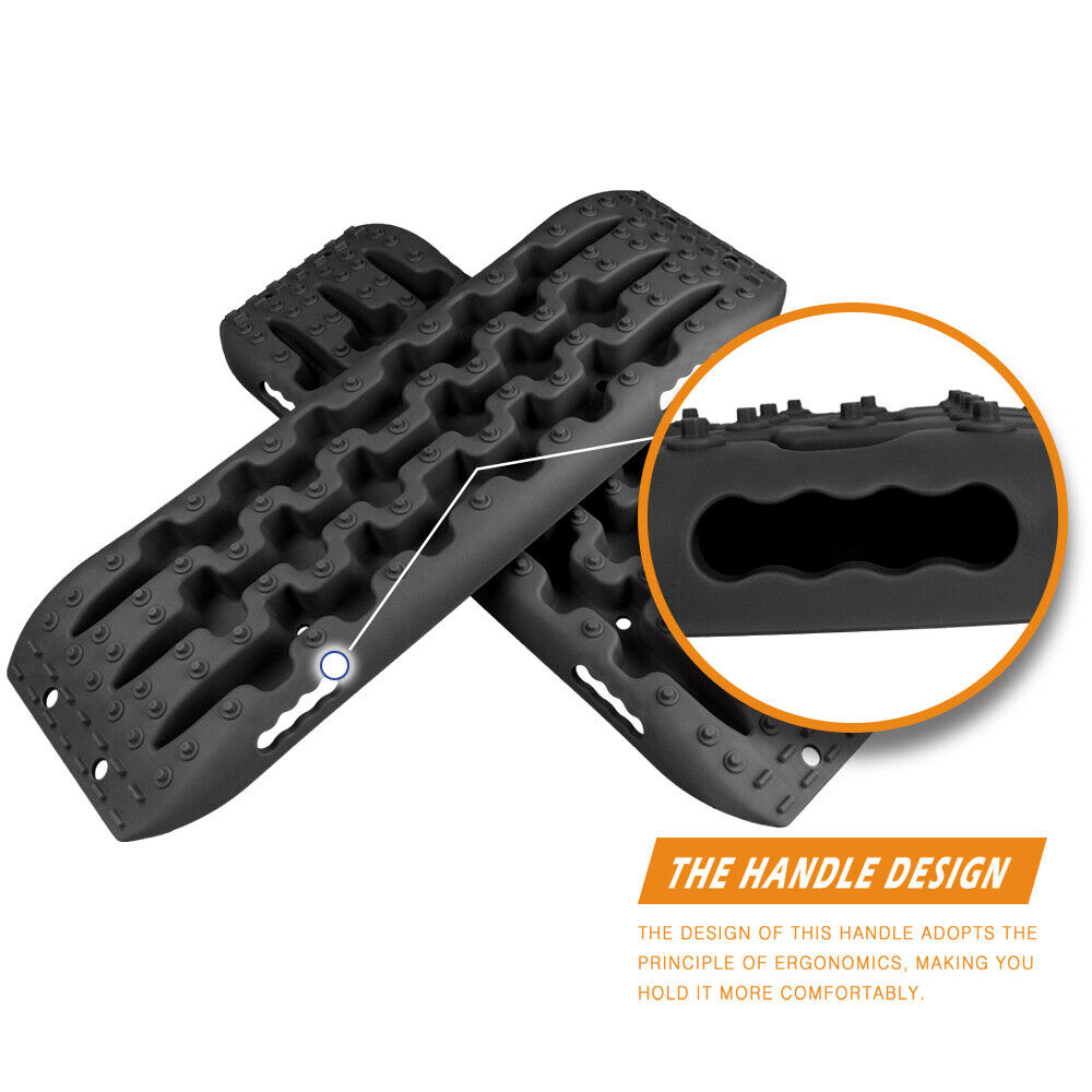 X-BULL Recovery tracks Sand Trucks Offroad With 4PCS Mounting Pins 4WDGen 2.0 - Black 11