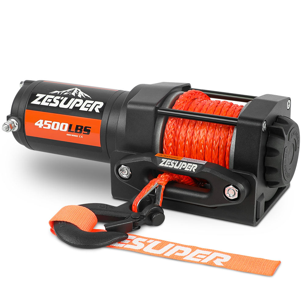 ZESUPER 4500LB Electric Winch 12V Wireless Portable ATV UTV Boat Trailer 3