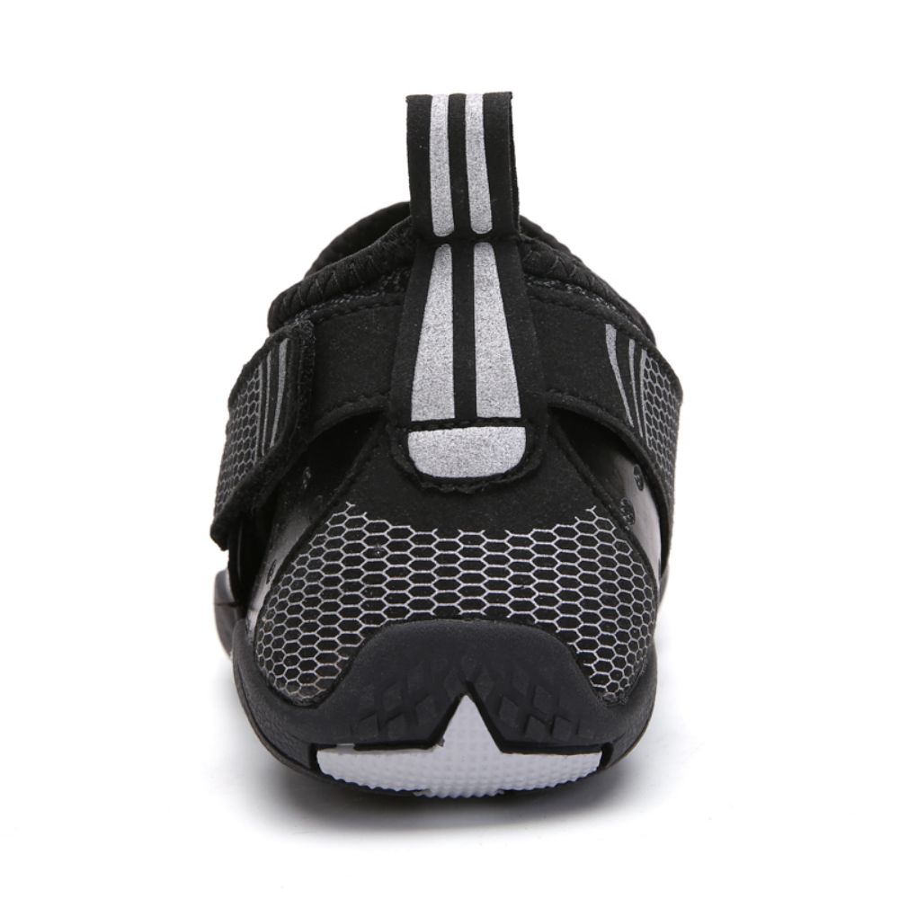 Men Women Water Shoes Barefoot Quick Dry Aqua Sports Shoes - Black Size EU38 = US5 3