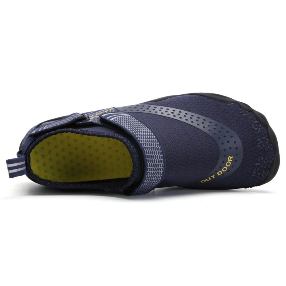 Men Women Water Shoes Barefoot Quick Dry Aqua Sports Shoes - Blue Size EU45 = US10 3